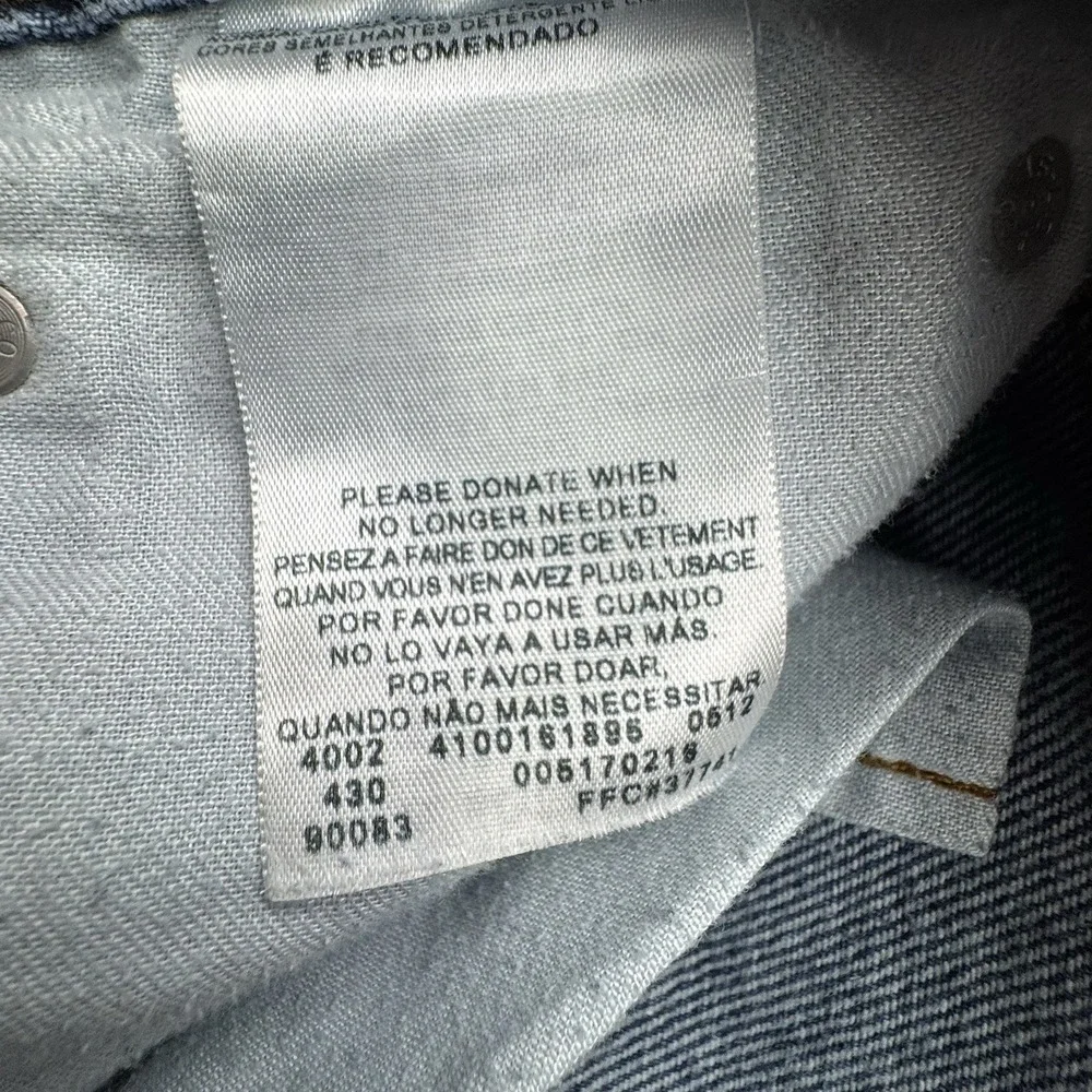 Levi's 517 Boot Cut Jeans‎ Medium Wash Men's Sz 36x30 Cowboy Workwear Whiskered
